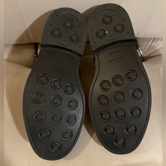 Mr Turk Gold Textured Sanders & Sanders Oxford Shoe - Picture 7 of 8